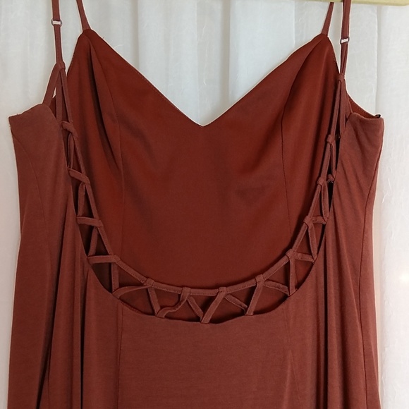 HYFVE Mocha Dress spaghetti straps size Large - Picture 5 of 6